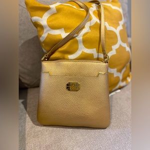 Gold Ralph Lauren Crossbody